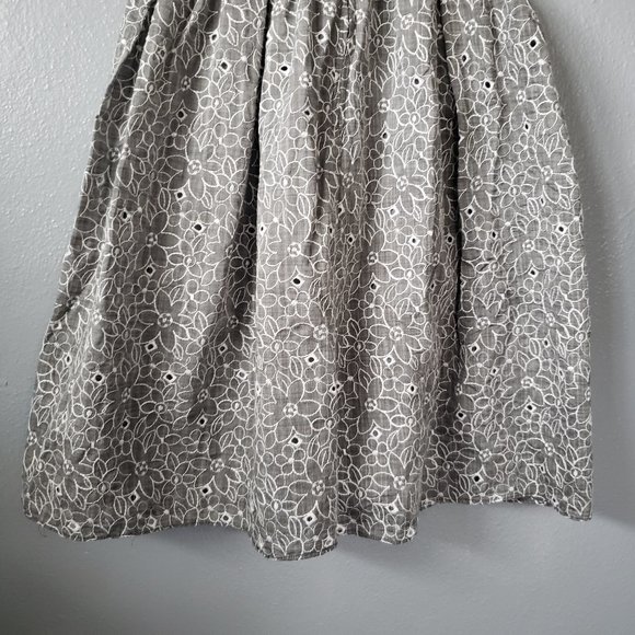 MAX STUDIO DRESS GRAY SZ L NWT SKATER DRESS - Picture 7 of 8